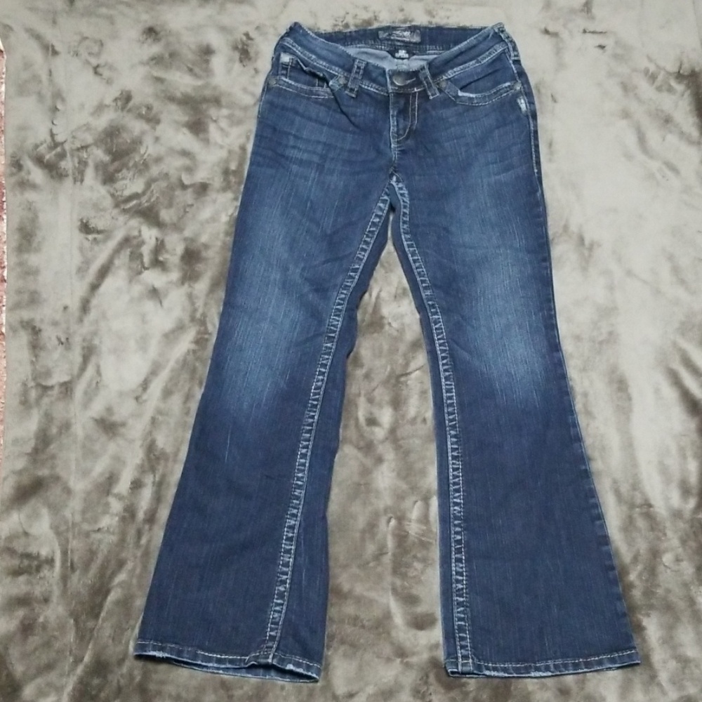 SILVER SUKI SURPLUS BOOT CUT JEANS NEW - Picture 2 of 8